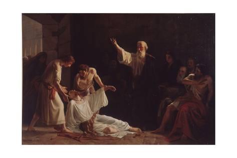 473x315 The Punishment Of Ananias And Sapphira, 1865 Giclee Print By - Ananias And Sapphira Painting