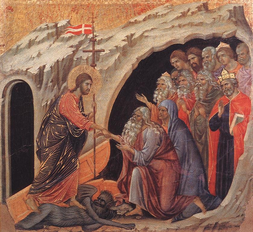 840x769 Duccio Di Buoninsegna Christ In Limbo - Anastasis Painting