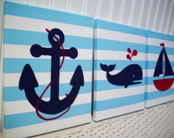 340x270 Nursery Paintings - Anchor Canvas Painting