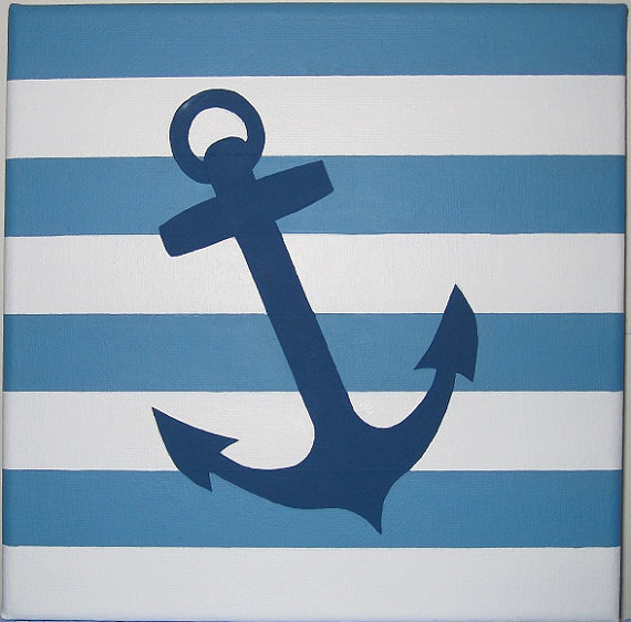 570x562 Items Similar To Painting - Anchor Painting