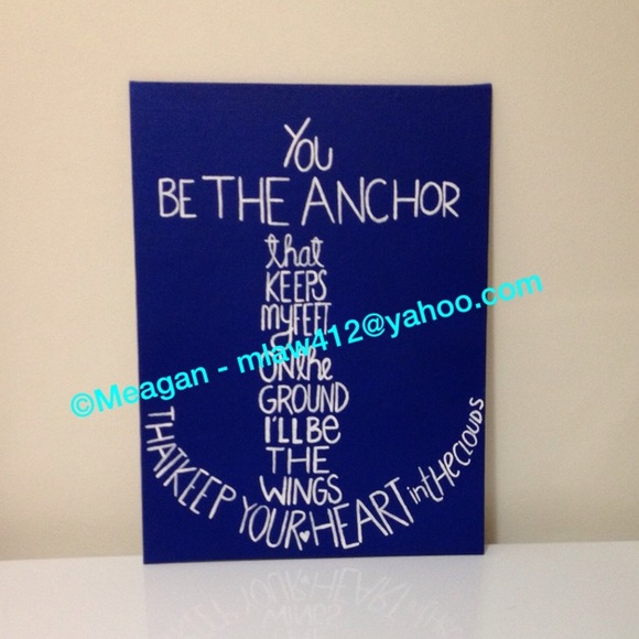 580x580 Other You Be The Anchor Painting Poshmark - Anchor Painting