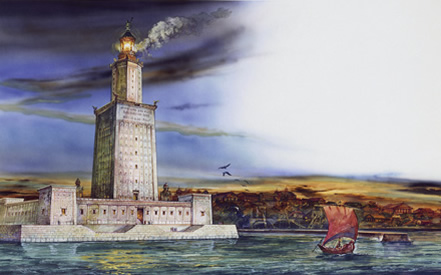 441x275 Ancient World History Alexandria - Ancient Alexandria Egypt Painting