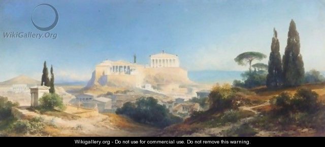 640x289 Athens In Ancient Times - Ancient Athens Painting