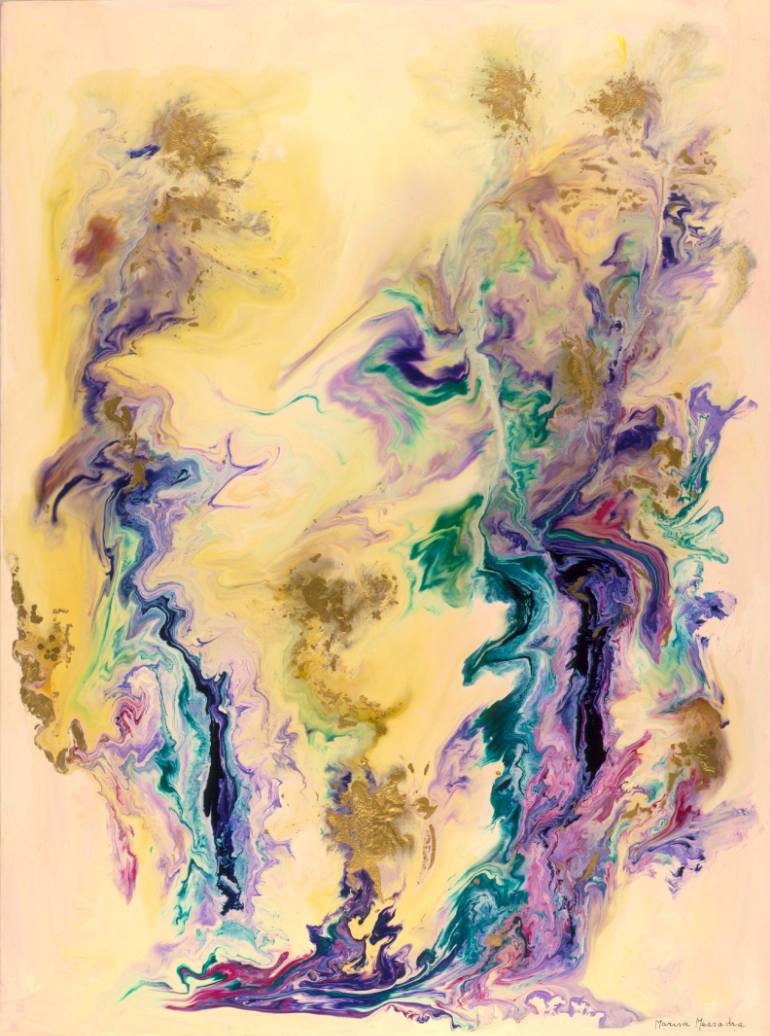 770x1036 Saatchi Art From Ancient Chinese Paintings Listening To The Wind - Ancient Chinese Painting