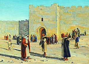 300x214 Damascus Paintings Fine Art America - Ancient Damascus Painting