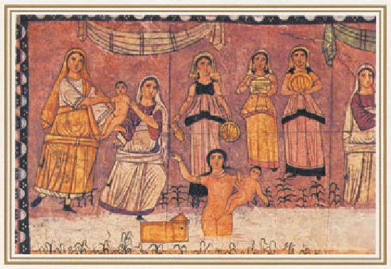 550x378 The National Museum Of Damascus - Ancient Damascus Painting