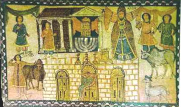 600x356 An Ancient Synagogue In Damascus Inthemoment - Ancient Damascus Painting