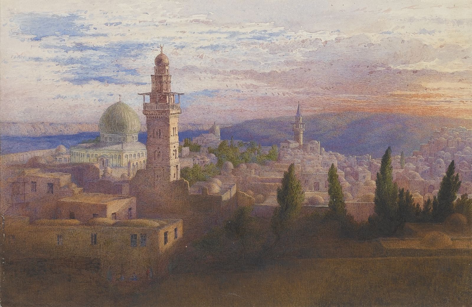 1600x1042 The Richard Dadd Page - Ancient Damascus Painting