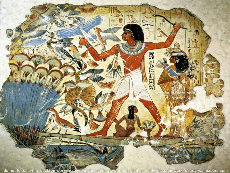 800x600 Artist's Notebook History Of Art Ancient Egypt - Ancient Egyptian Painting