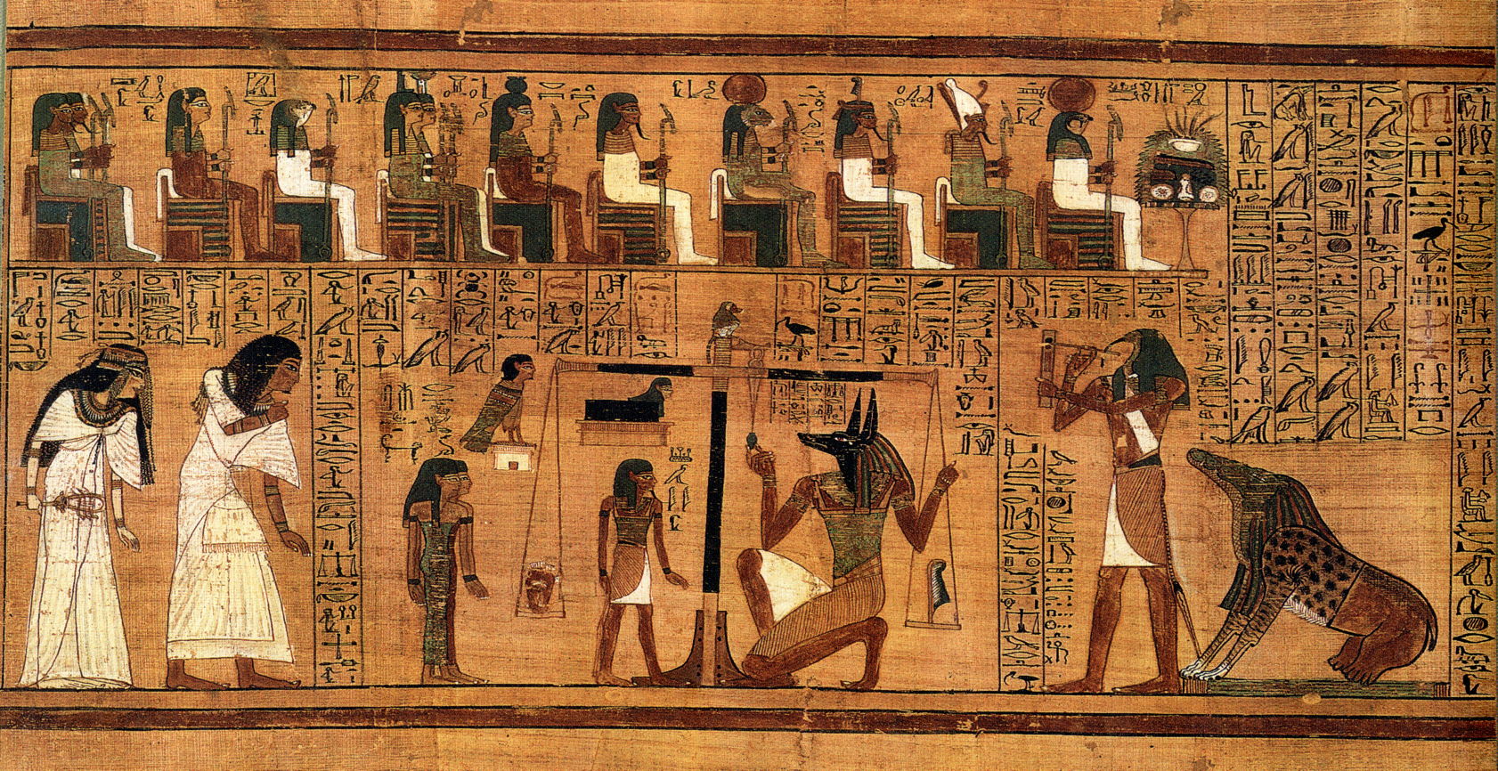 1682x866 The Story In Paintings Ancient Egypt And Italy The Eclectic - Ancient Egyptian Painting