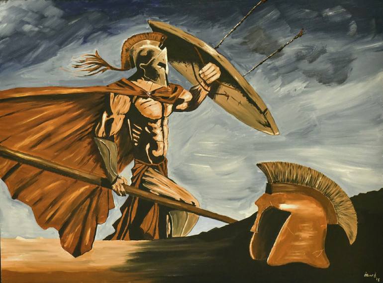 770x569 Saatchi Art Ancient Greek Painting By Ilker Ozgunsur - Ancient Greek Painting