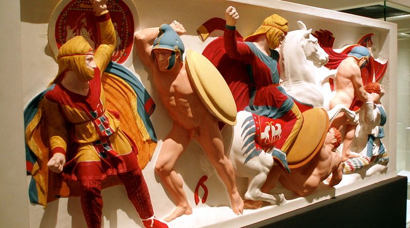 800x445 Ancient Greek Sculptures Were Colorfully Painted - Ancient Greek Painting