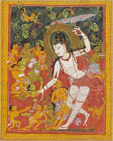 361x450 Early Buddhist Manuscript Painting' An Exhibition Of Rare - Ancient Indian Painting