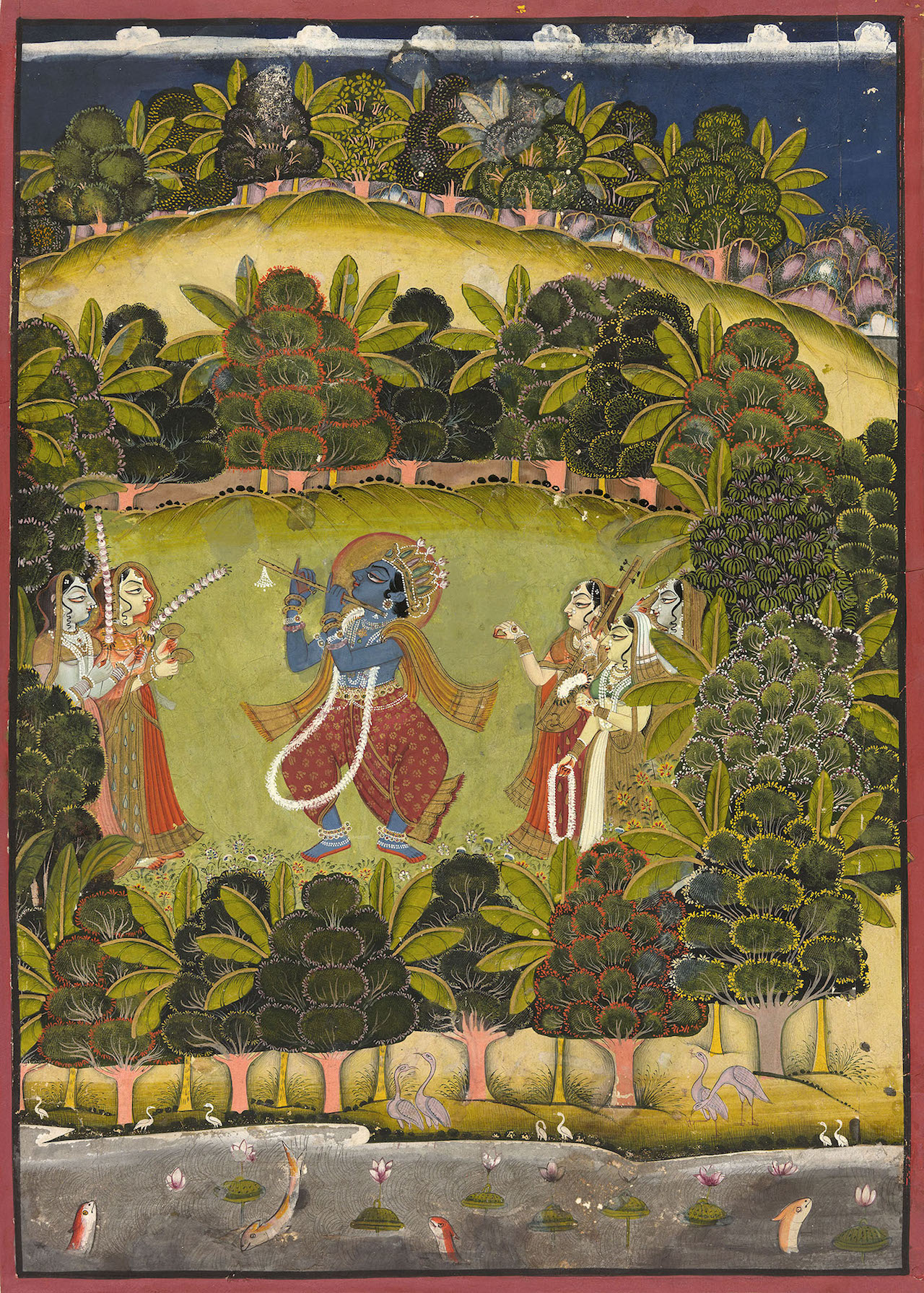 1280x1791 An Ancient Indian Painting Tradition Dictated By The Seasons - Ancient Indian Painting