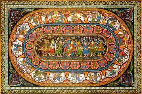 500x330 The Art Of Painting In Ancient India Chitrasutra (1 - Ancient Indian Painting