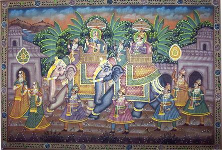 443x300 Ancient Indian Art And. Finest Warli Art Source With Ancient - Ancient Indian Painting