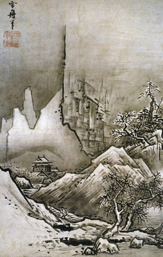 570x900 Japanese Painting Ancient Japanese Art Winter. By - Ancient Japanese Painting