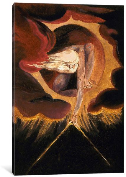 427x600 Souq Icanvasart The Ancient Of Days Canvas Art Print By William - Ancient Of Days Painting