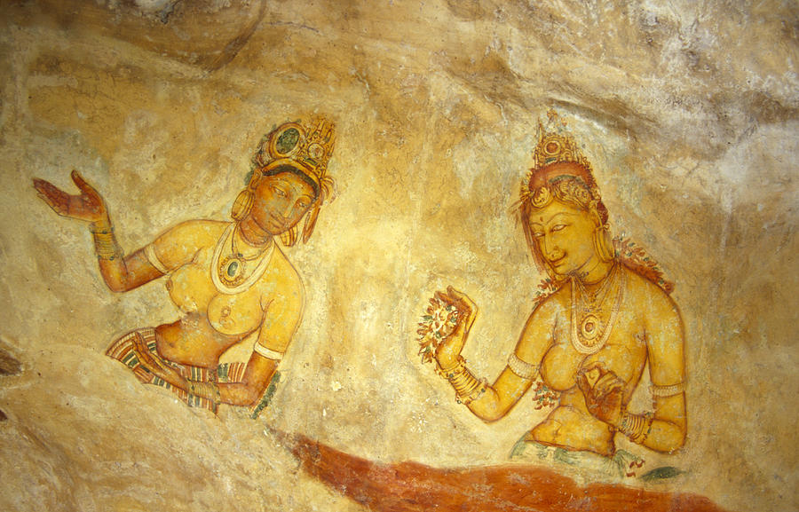 900x577 Ancient Cave Wall Paintings Depicting Photograph By Jason Edwards - Ancient Painting