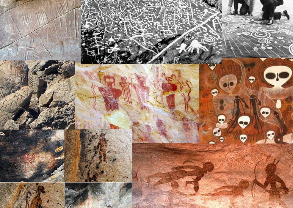 985x700 Ten Mysterious Examples Of Rock Art From The Ancient World - Ancient Rock Painting