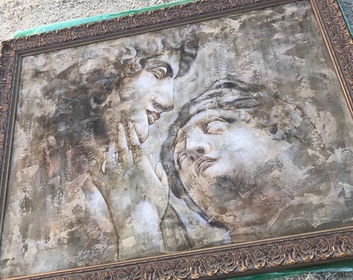 720x572 Ancient Roman Textured Painting - Ancient Roman Art Painting