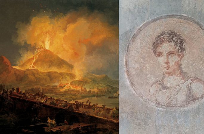 684x450 This Ancient Roman Painting Survived Eruption Of Mount Vesuvius - Ancient Roman Painting