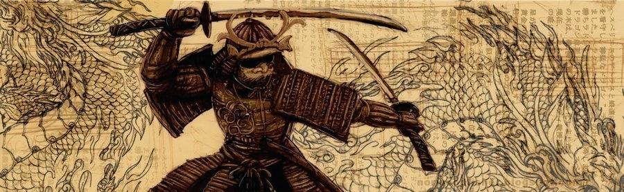 900x278 Samurai Paintings - Ancient Samurai Painting