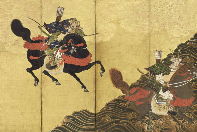 800x536 Arts Of The Samurai Sale - Ancient Samurai Painting