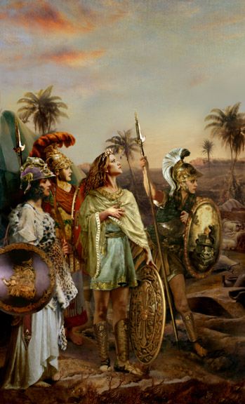 349x576 Legendary Women Of Antiquity Zenobia, Helen Of Troy Amp Cleopatra - Ancient Troy Painting