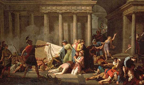 500x295 The Iliad - Ancient Troy Painting