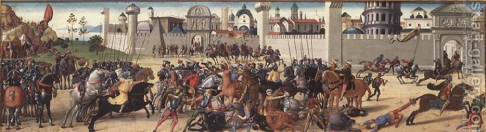1000x272 The Siege Of Troy I The Death Of Hector, C.1490 95 Biagio D - Ancient Troy Painting