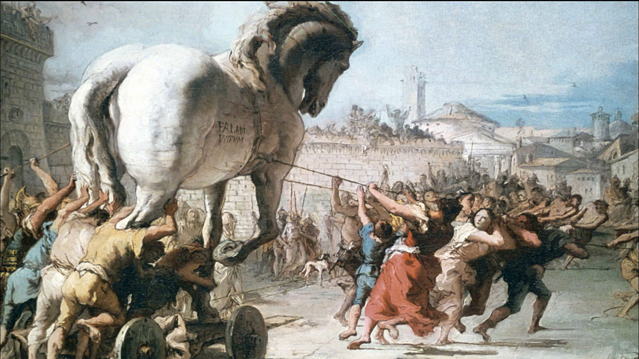 1280x720 Ancient Troy (8) - Ancient Troy Painting