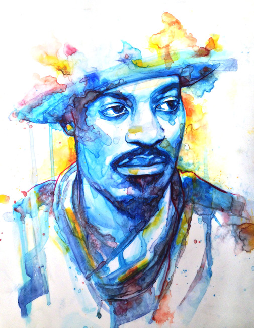 505x650 Justin Hopkins - Andre 3000 Painting