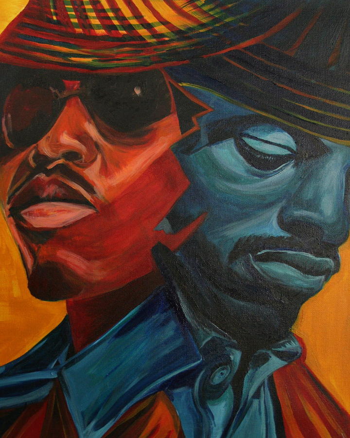 720x900 Outkast Painting By Kate Fortin - Andre 3000 Painting