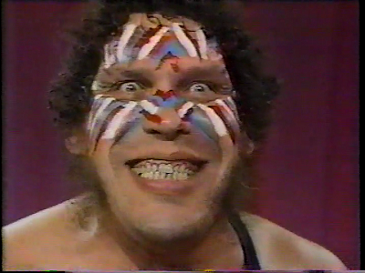 400x300 Andre The Ultimate Giant Warrior Wwe Figure Forums - Andre The Giant Painting