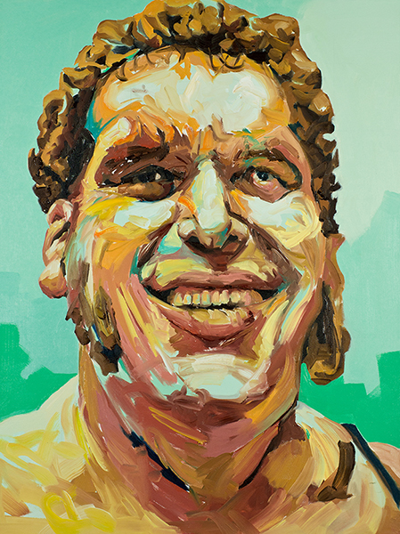 449x600 Andre The Giant David T. Cho - Andre The Giant Painting