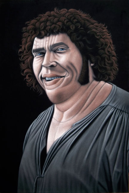 432x648 Portfolio - Andre The Giant Painting