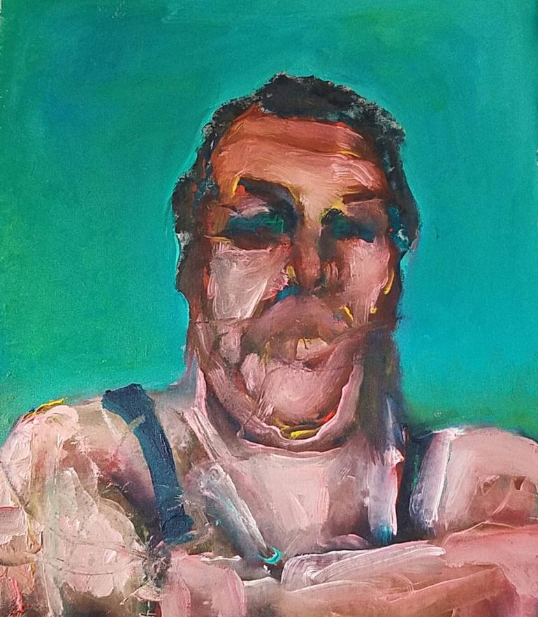 770x883 Saatchi Art Andre The Giant - Andre The Giant Painting