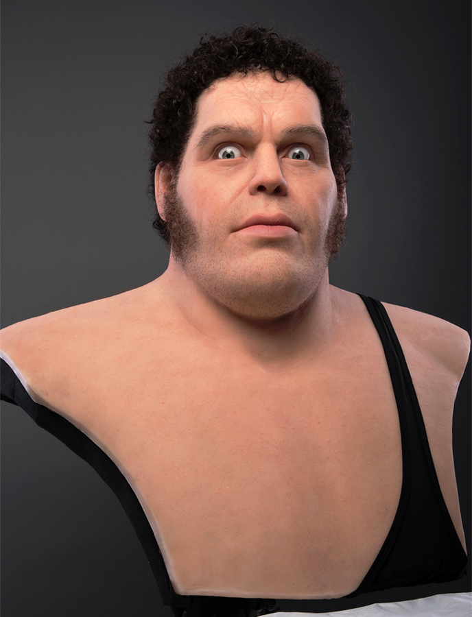 688x900 Trent Taft's Andre The Giant Grabs Media's Attention - Andre The Giant Painting