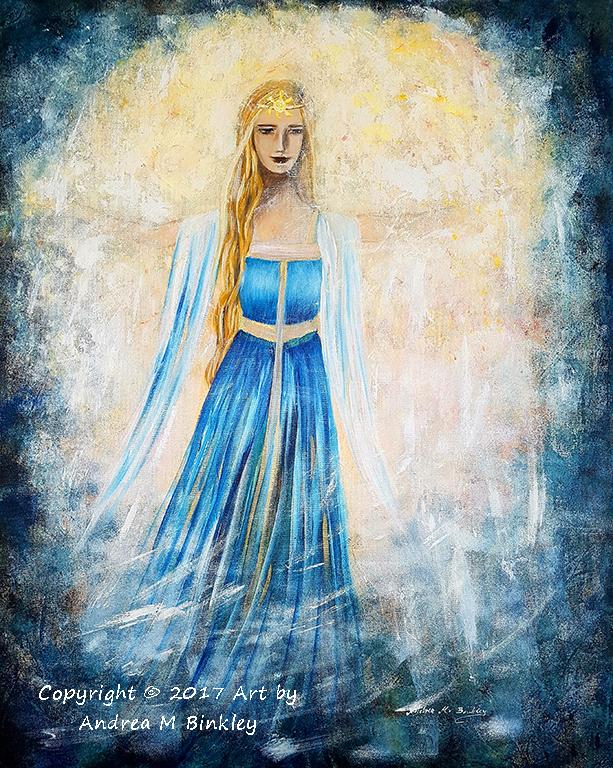 613x768 Brigid - Andrea Painting