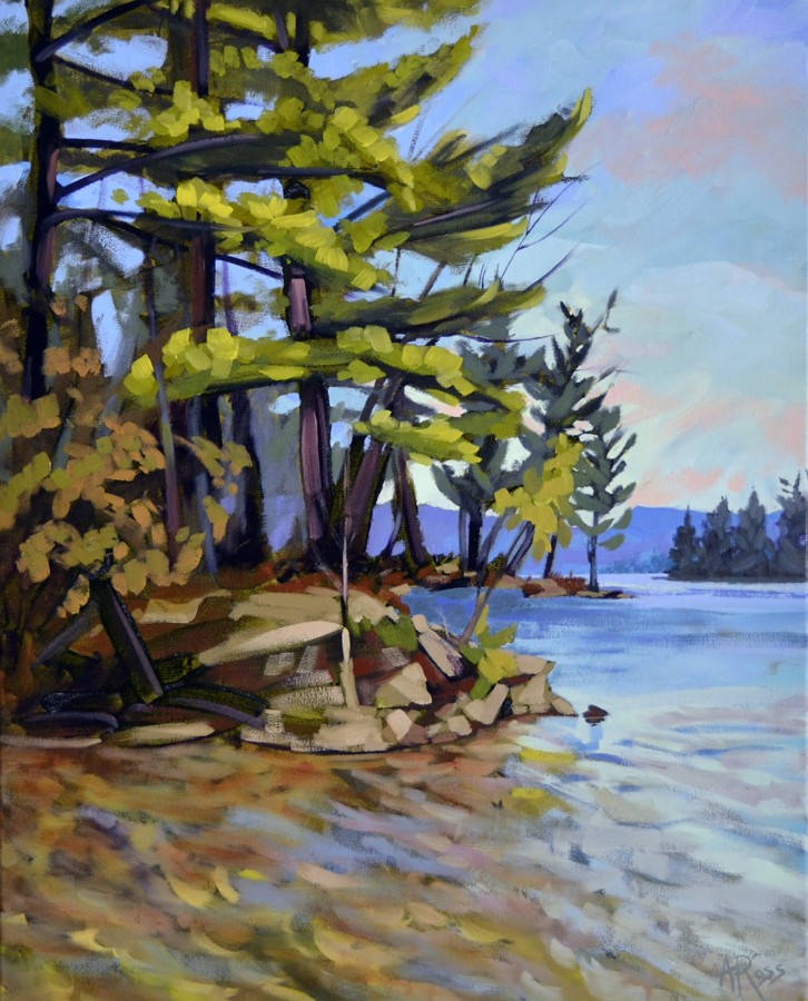 726x900 Pinacle Point By Andrea Ross, Oil On Canvas, Painting Koyman - Andrea Painting