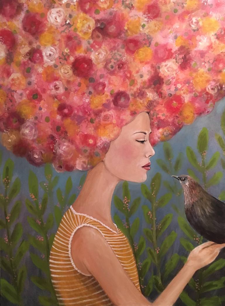 770x1043 Saatchi Art Andrea Quand Est Le Maitre - Andrea Painting