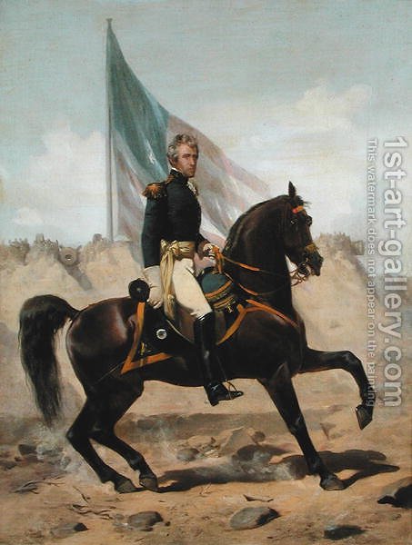 453x600 General Andrew Jackson - Andrew Jackson Painting