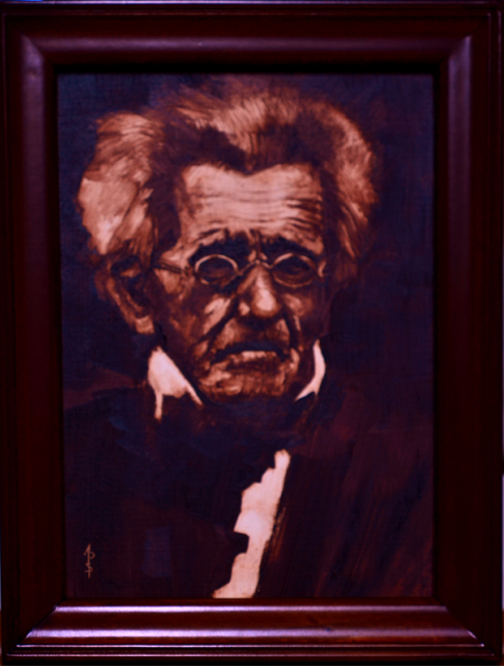 726x959 Portrait Andrew Jackson - Andrew Jackson Painting