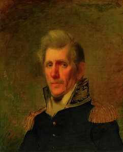 242x300 President Andrew Jackson Paintings Fine Art America - Andrew Jackson Painting