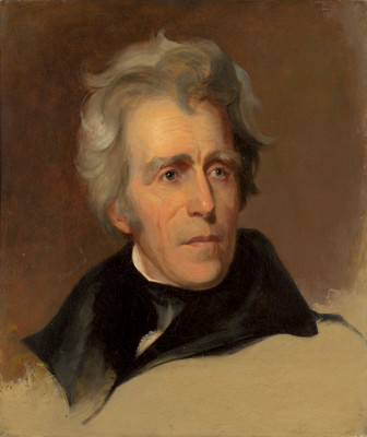 336x400 Andrew Jackson - Andrew Jackson Painting