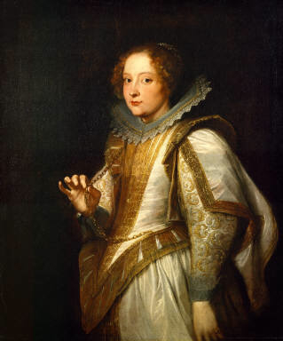 319x384 Epph Van Dyck's Marchesa Cattaneo (C.1622 7) - Androgynous Painting