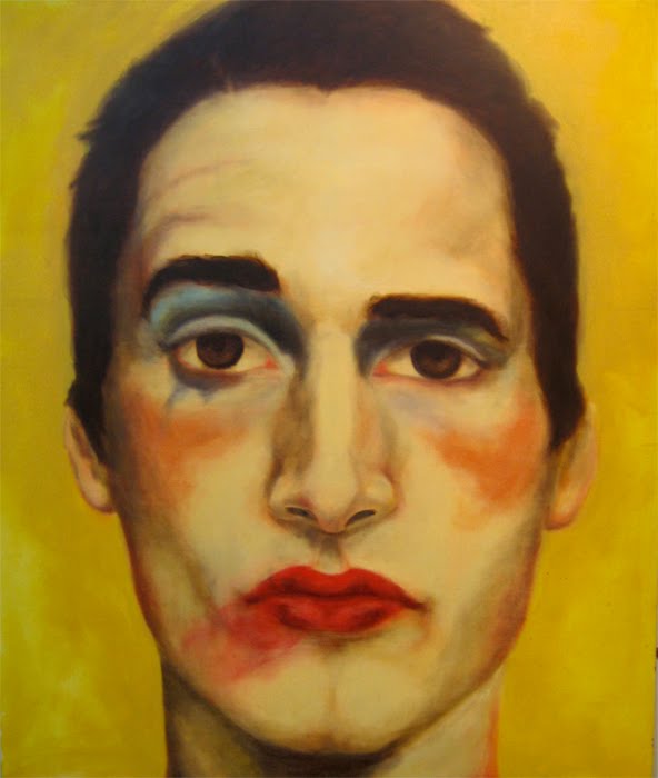 592x700 My Fingertips Leave Fingerprints. The Androgynous - Androgynous Painting