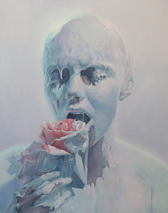 576x729 Oil Painting Mixed Bag Mag - Androgynous Painting