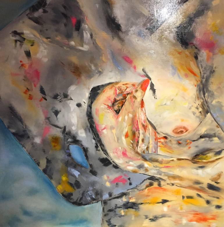 770x780 Saatchi Art Androgynous Painting By Iti Das - Androgynous Painting